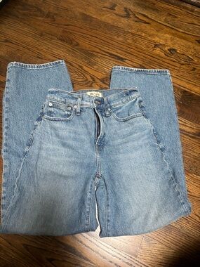 Madewell vintage wide leg jeans size 25